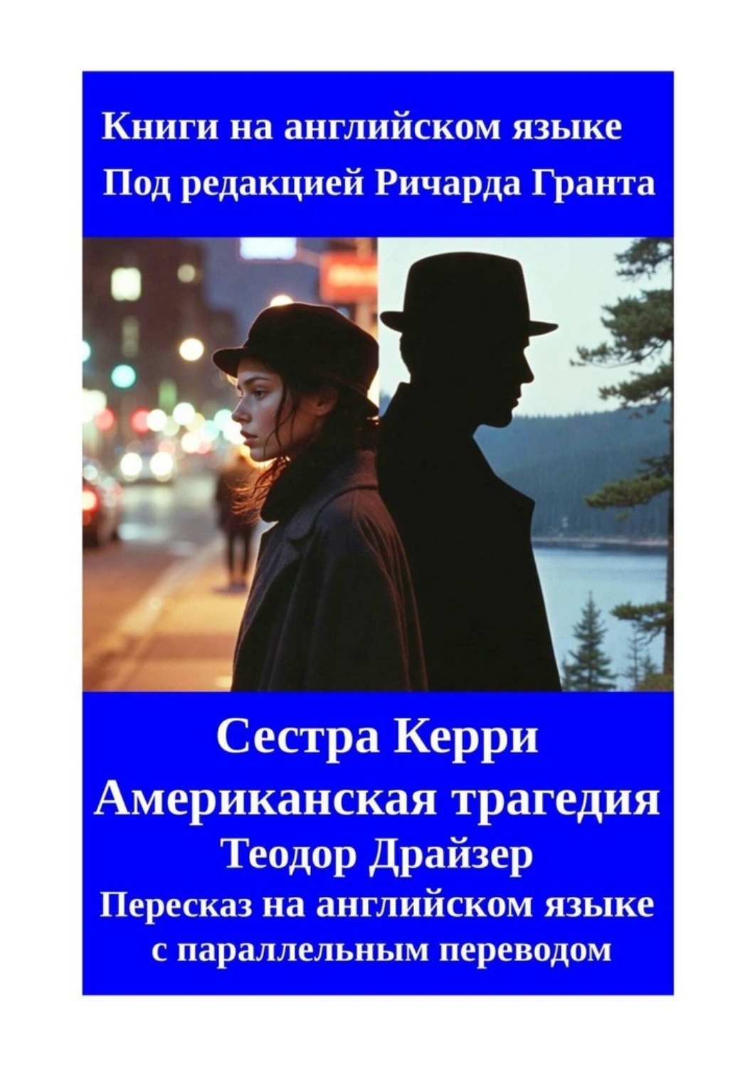 Обложка книги «Сестра Керри. Американская трагедия. Теодор Драйзер. Пересказ на английском языке с параллельным переводом»