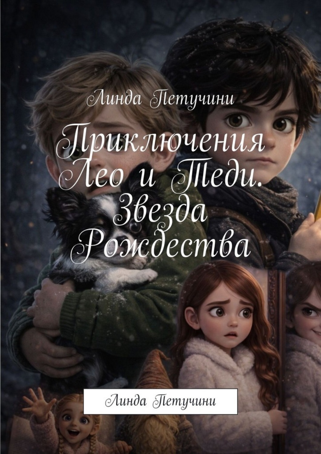 Обложка книги «Приключения Лео и Теди. Звезда Рождества. Линда Петучини»