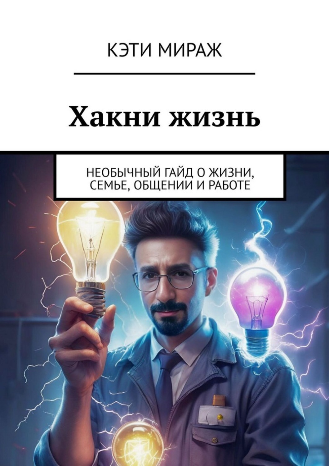 Обложка книги «Хакни жизнь. Необычный гайд о жизни, семье, общении и работе»