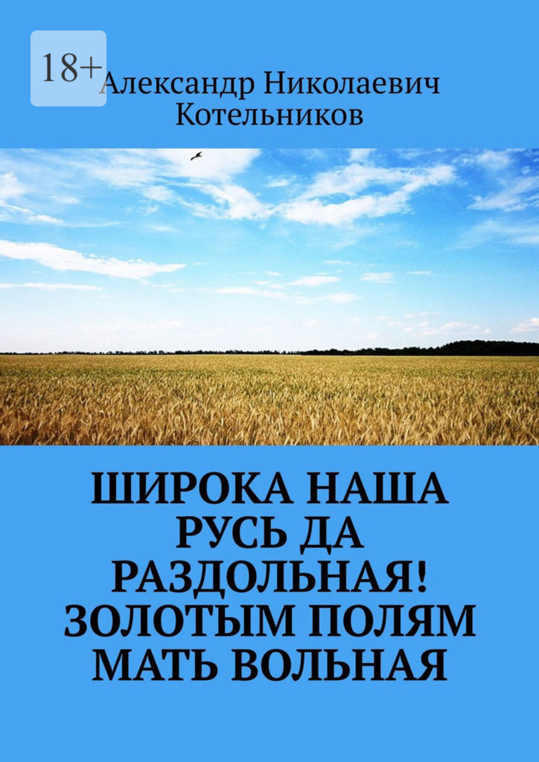 Обложка книги «Широка наша Русь да раздольная! Золотым полям Мать вольная»