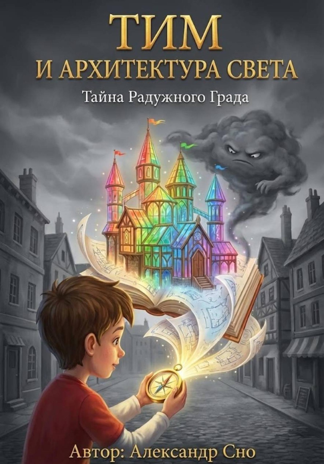 Обложка книги «Тим и Архитектура Света: Тайна Радужного Града»