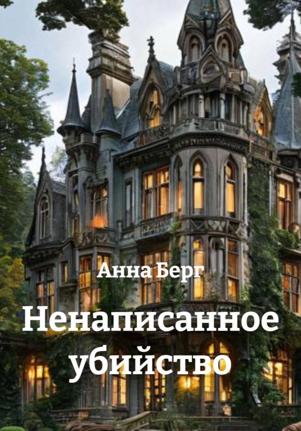 Обложка книги «Ненаписанное убийство»