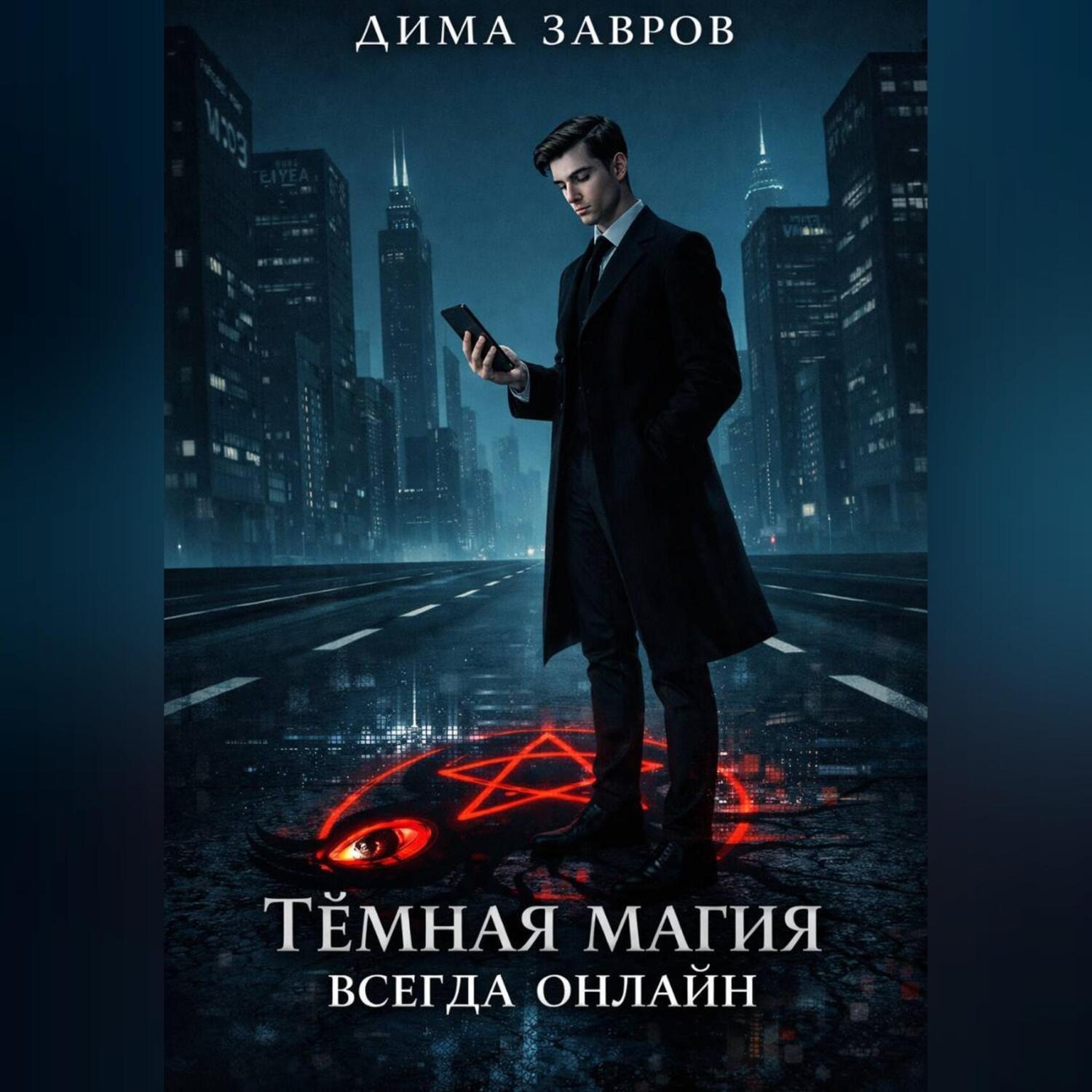Обложка книги «Темная магия всегда онлайн»
