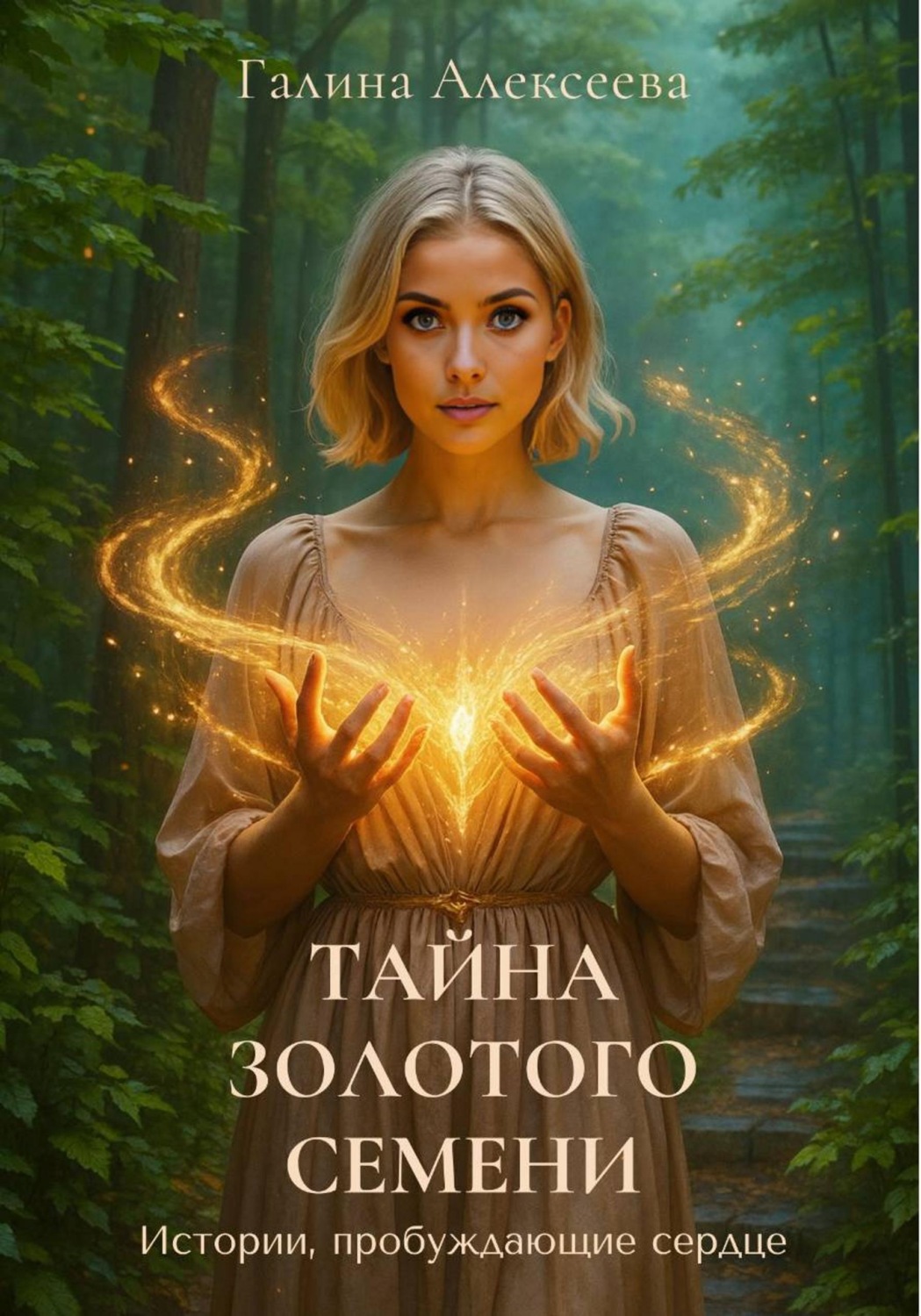 Обложка книги «Тайна Золотого семени. Истории, пробуждающие сердце»