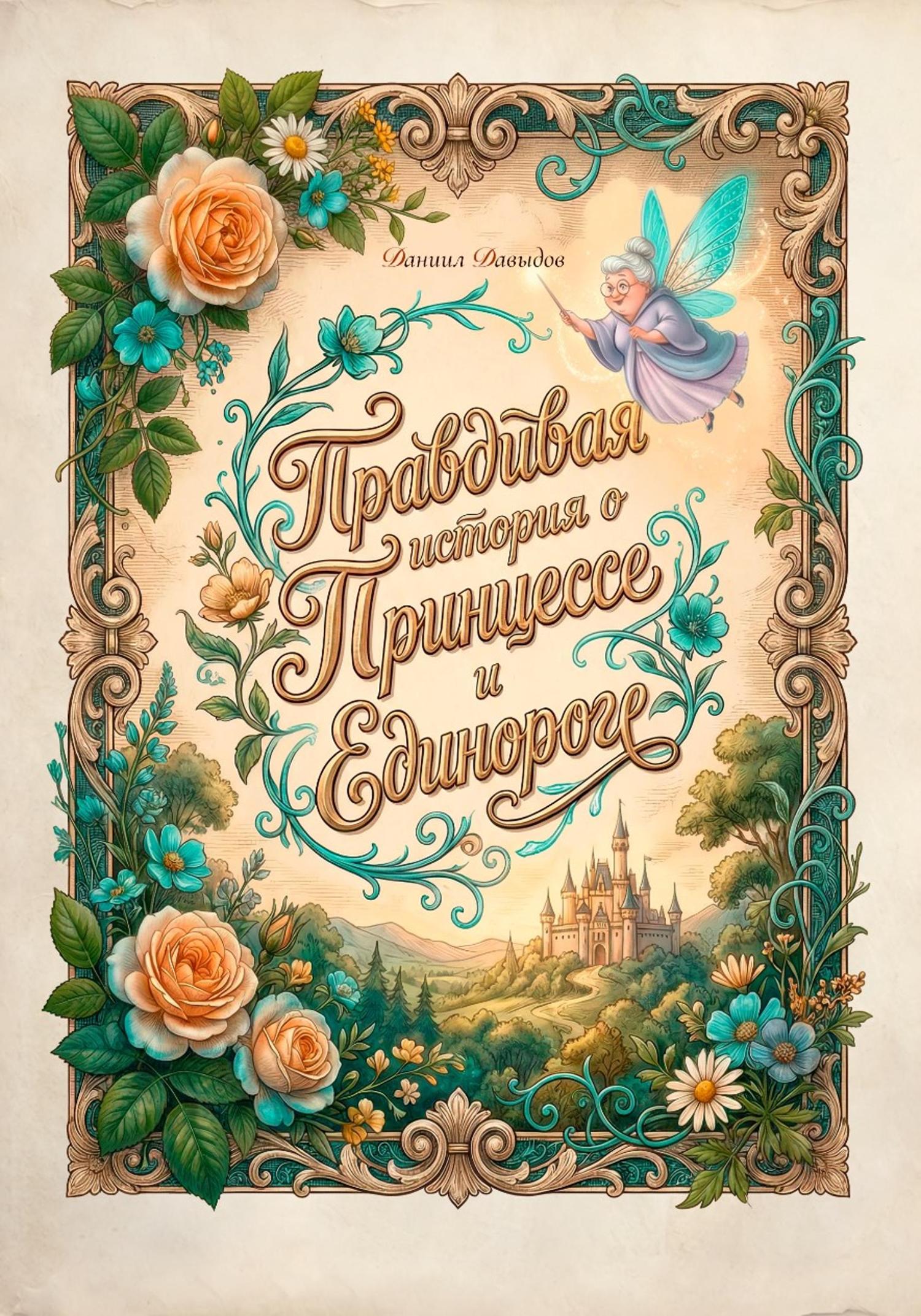 Обложка книги «Правдивая история о Принцессе и Единороге»