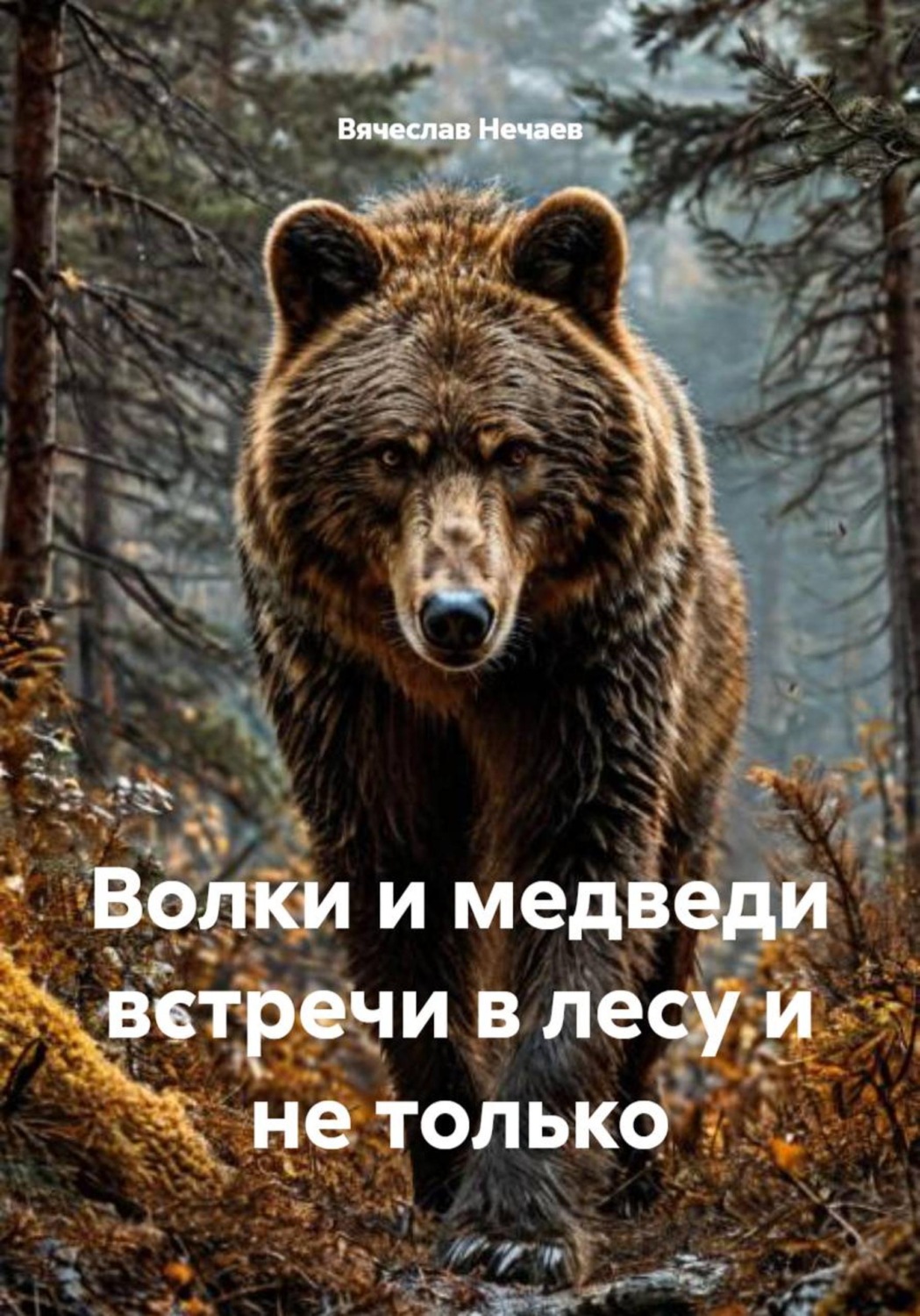 Обложка книги «Волки и медведи встречи в лесу и не только»