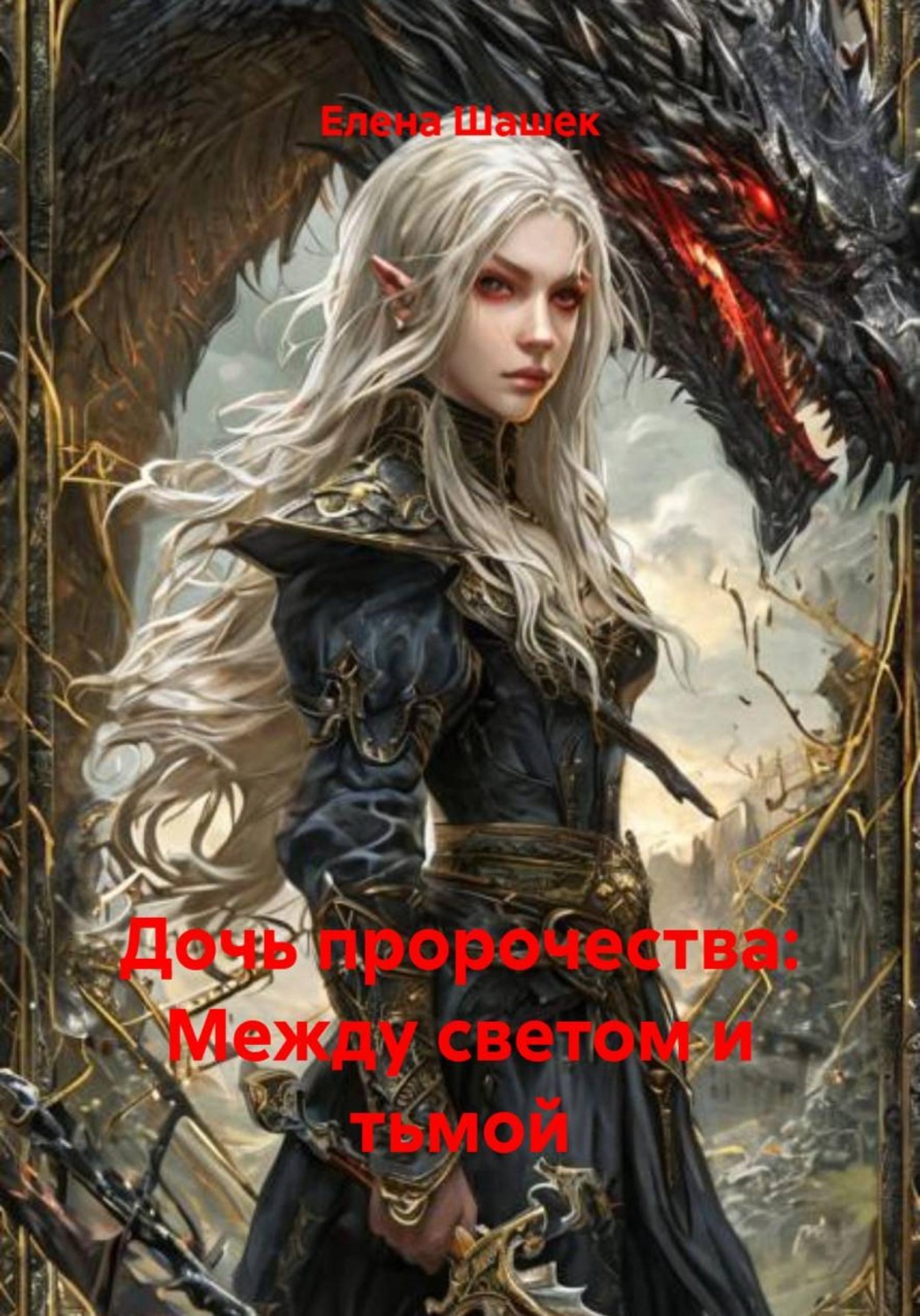 Обложка книги «Дочь пророчества: Между светом и тьмой»