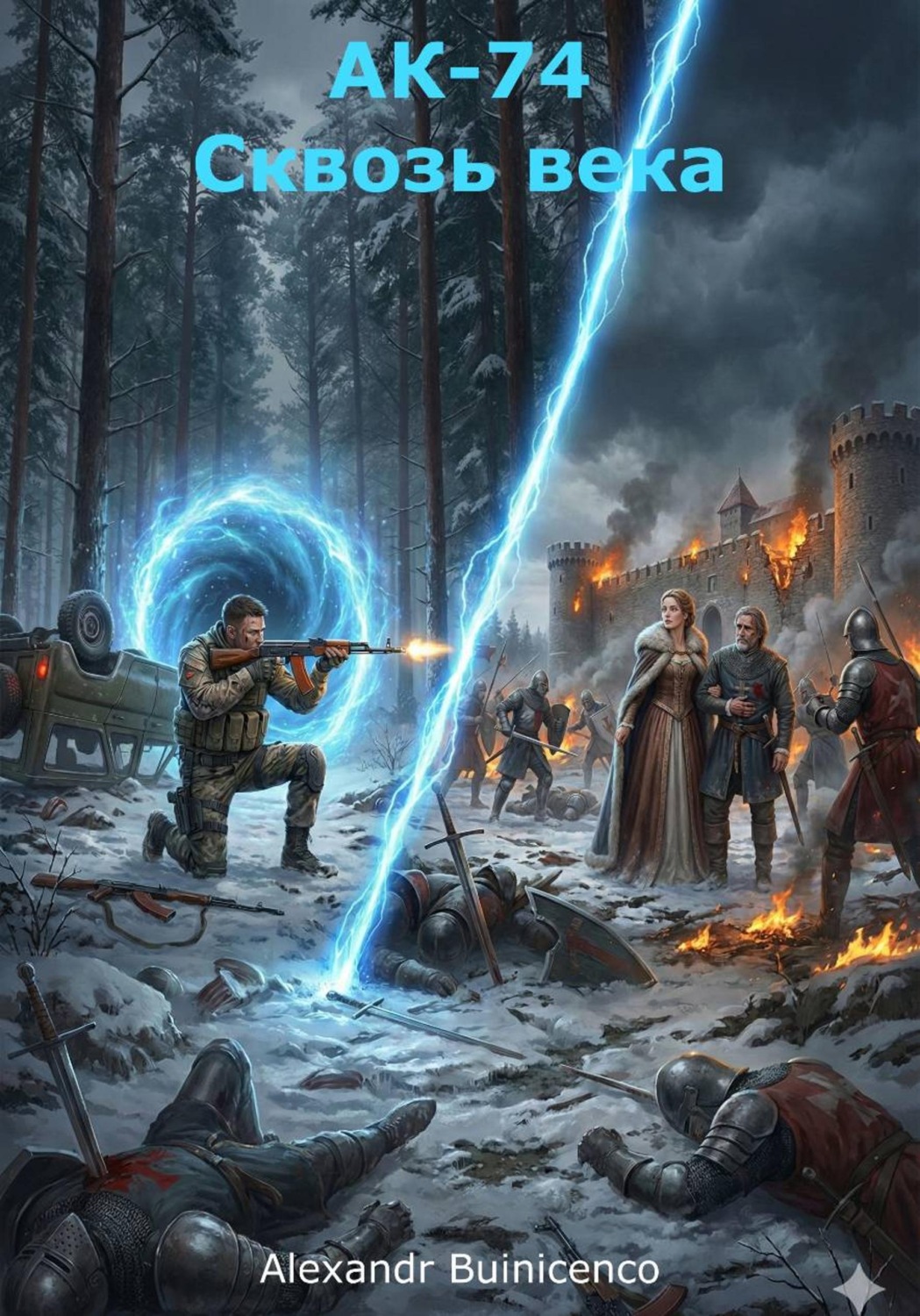 Обложка книги «АК-74. Сквозь века»