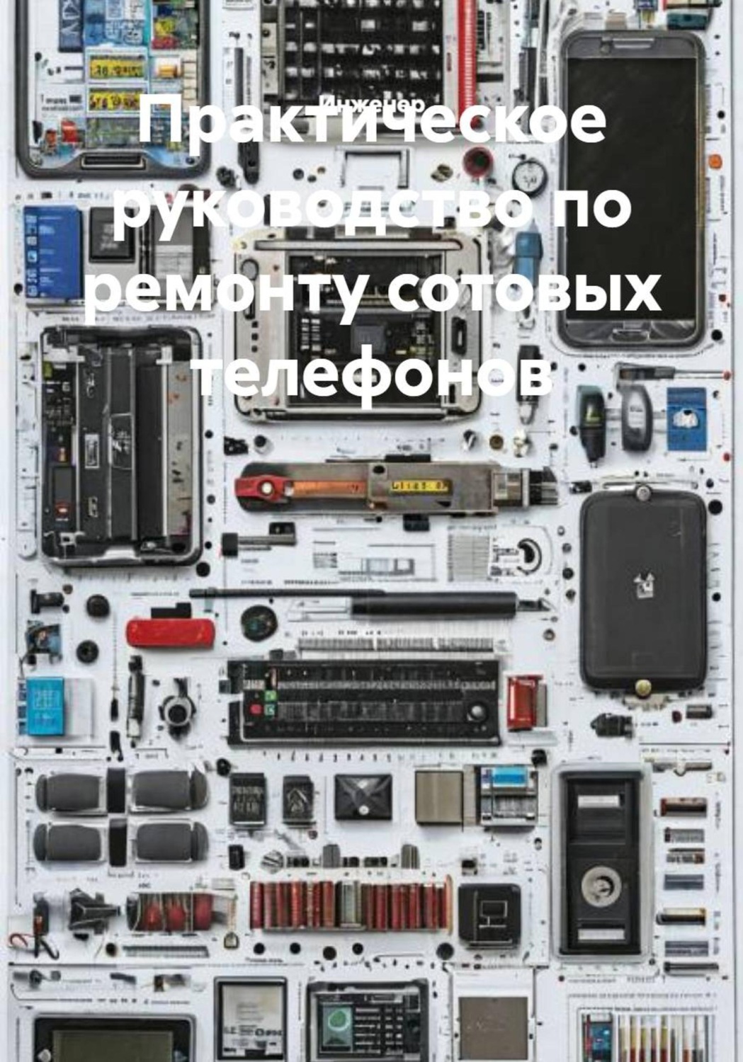 Обложка книги «Практическое руководство по ремонту сотовых телефонов»