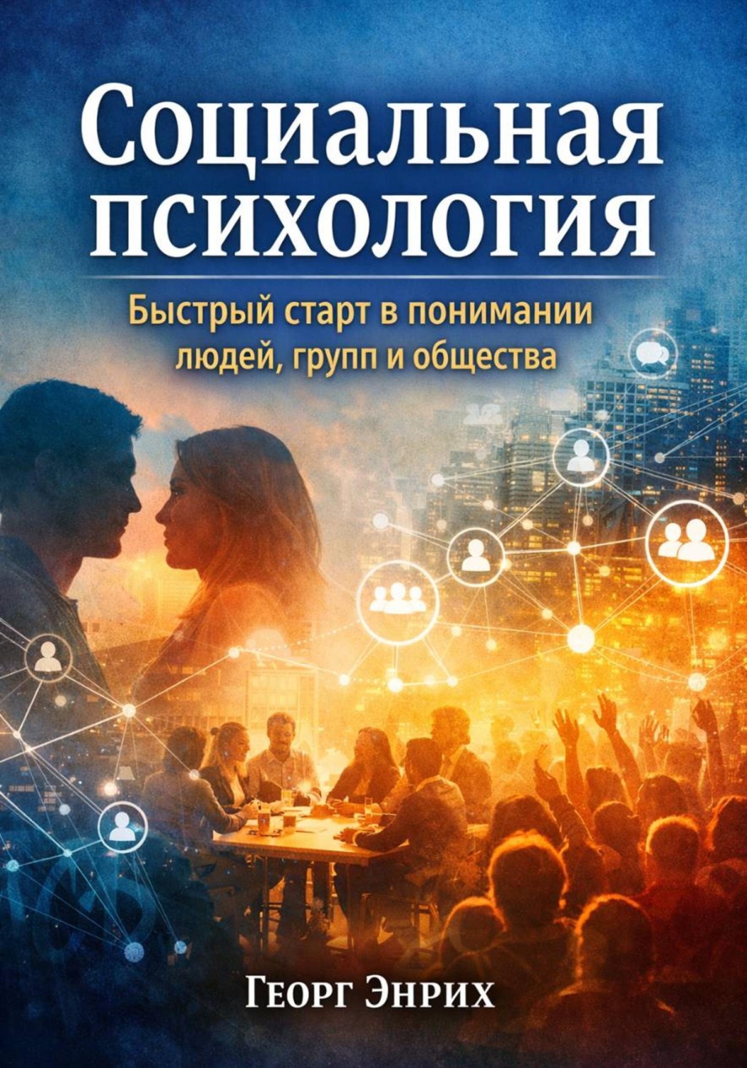 Обложка книги «Социальная психология. Быстрый старт в понимании людей, групп и общества»