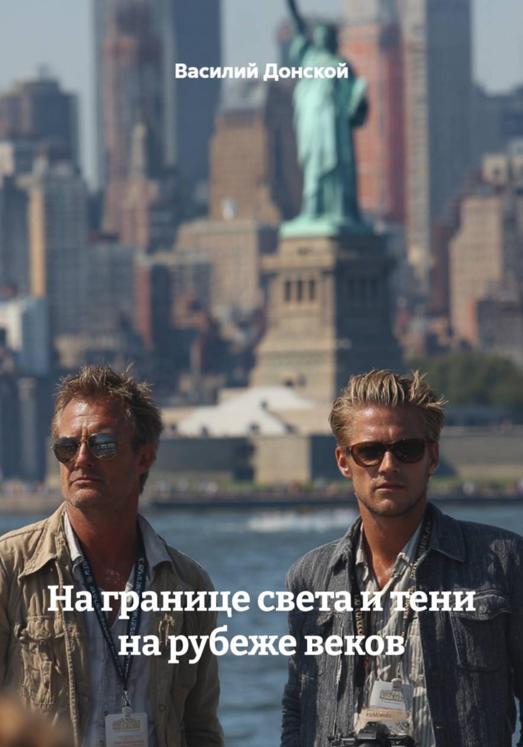 Обложка книги «На границе света и тени на рубеже веков»