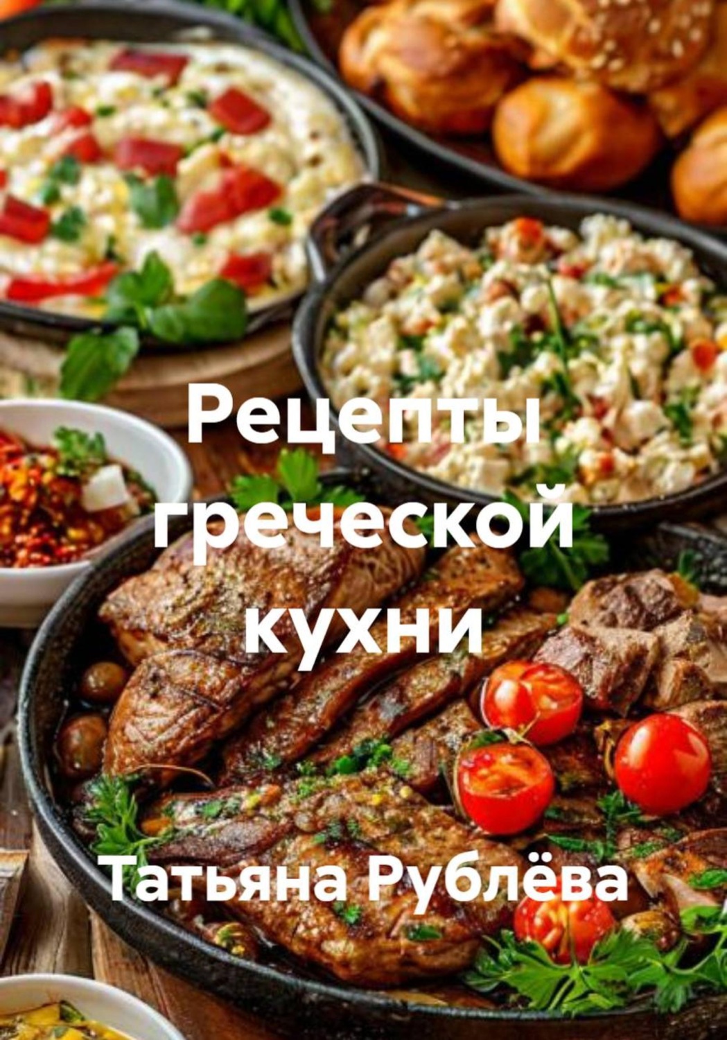 Обложка книги «Рецепты греческой кухни»