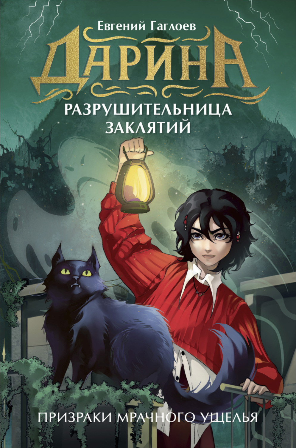 Обложка книги «Дарина – разрушительница заклятий. Призраки мрачного ущелья»