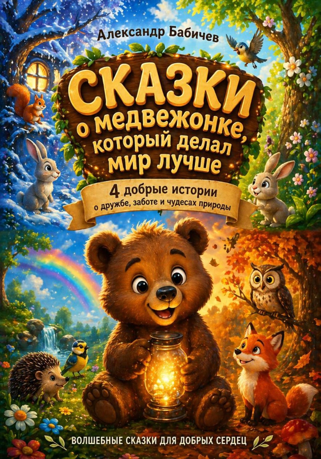 Обложка книги «Сказки о медвежонке, который делал мир лучше»