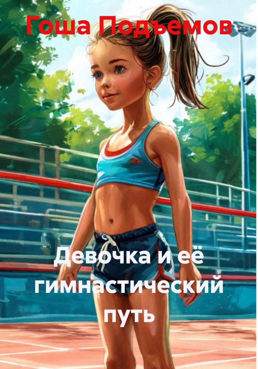 Обложка книги «Девочка и её гимнастический путь»