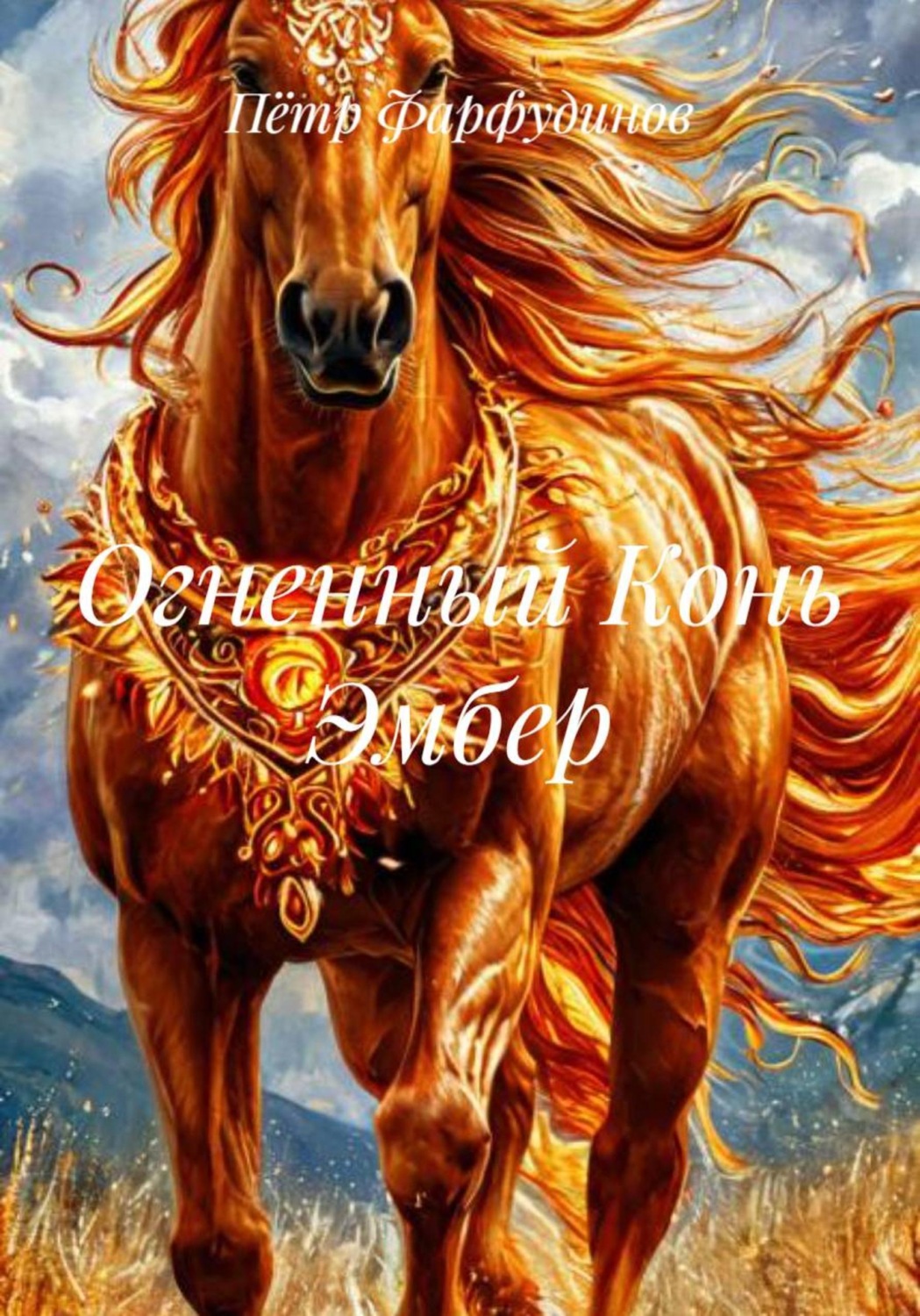 Обложка книги «Огненный Конь Эмбер»