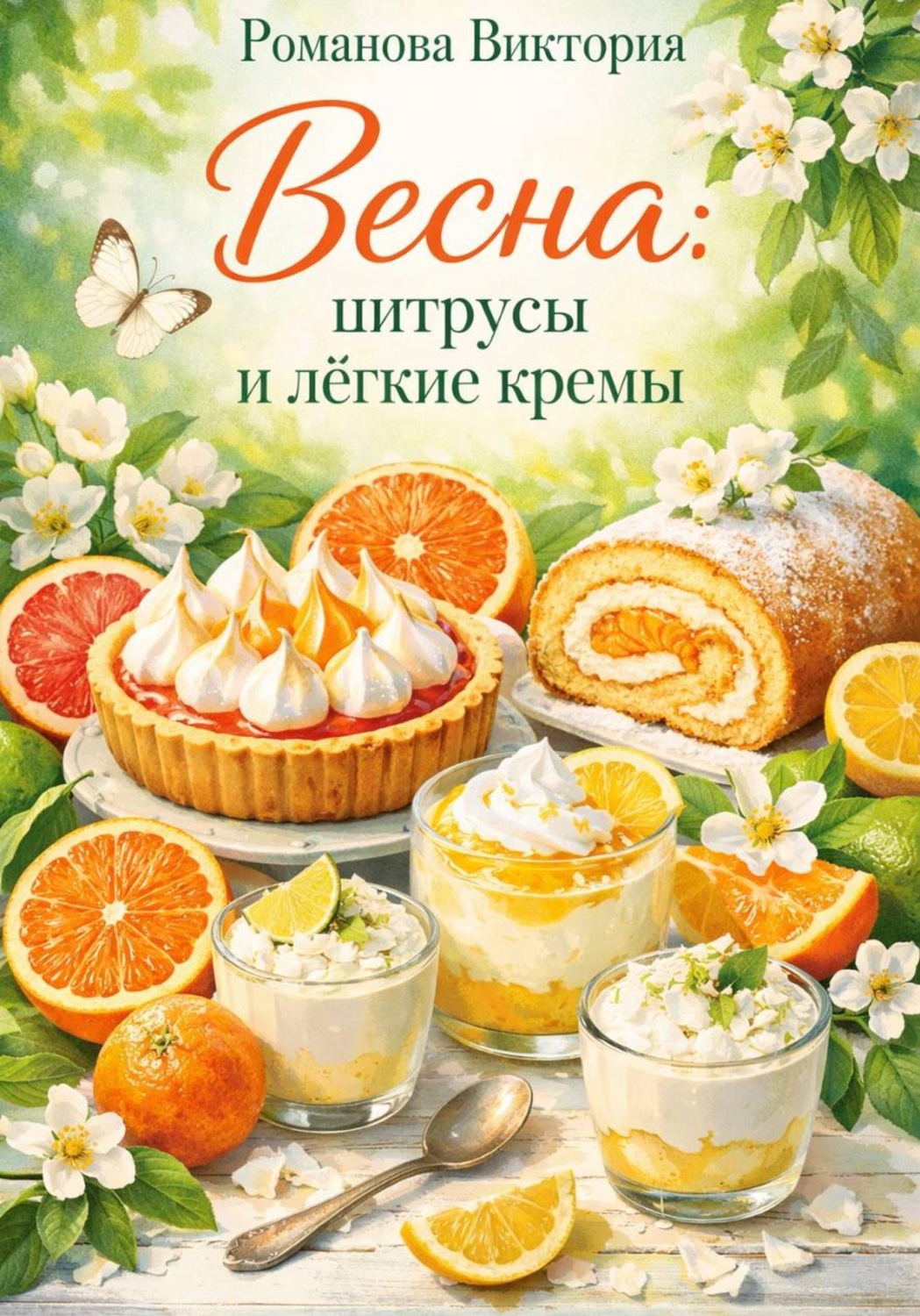 Обложка книги «Весна: цитрусы и лёгкие кремы»
