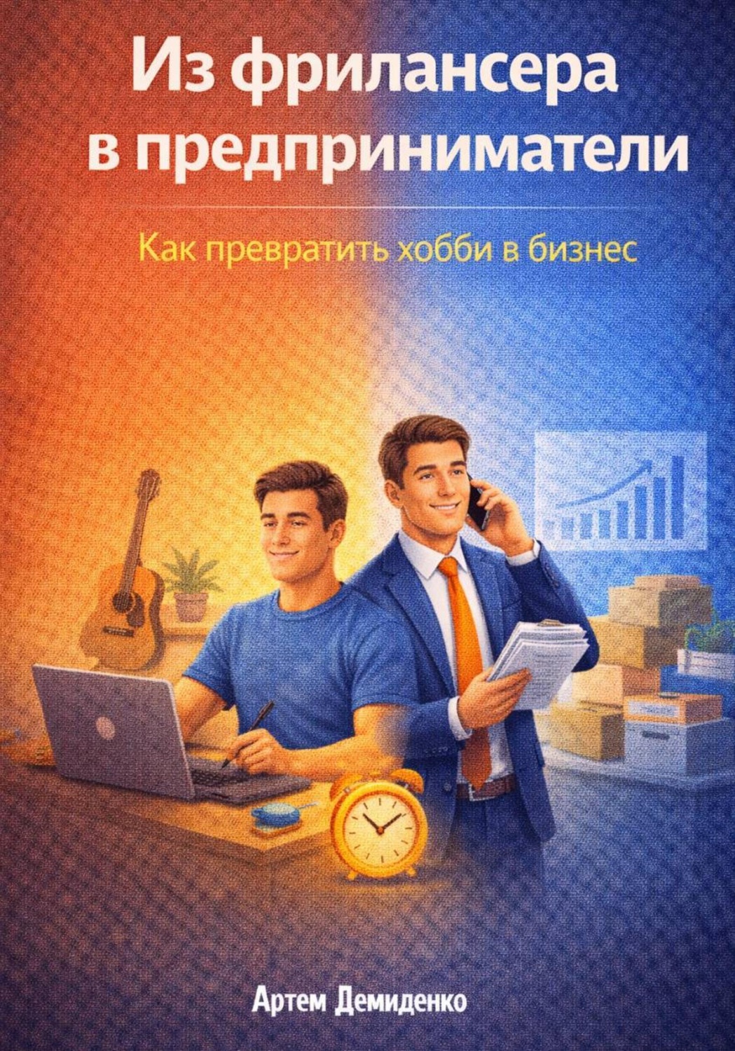 Обложка книги «Из фрилансера в предприниматели: Как превратить хобби в бизнес»
