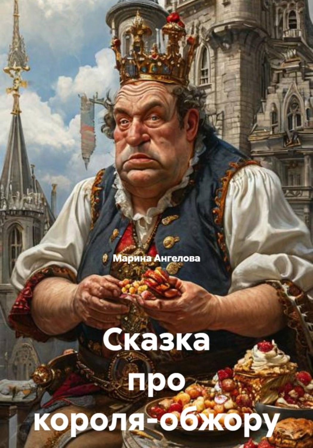 Обложка книги «Сказка про короля-обжору»