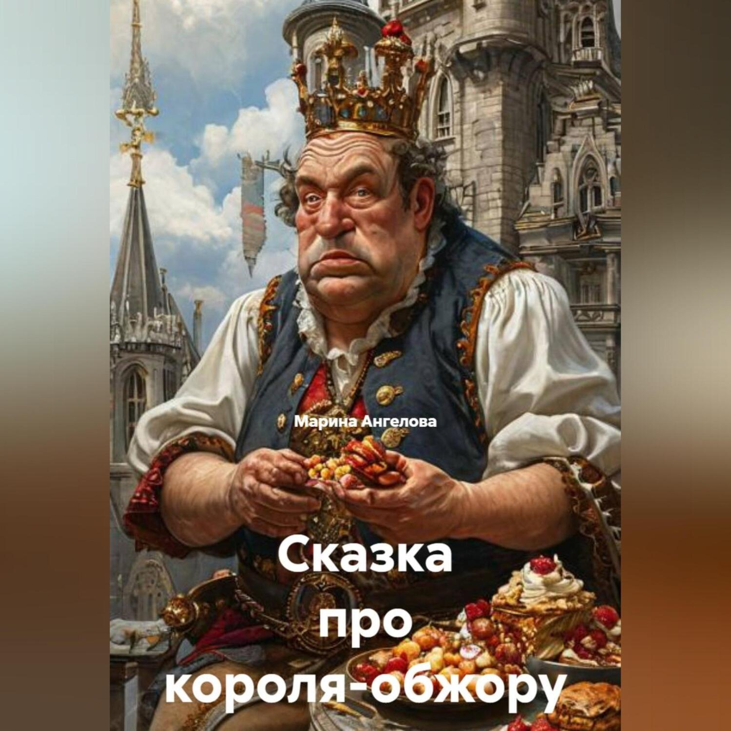 Обложка книги «Сказка про короля-обжору»