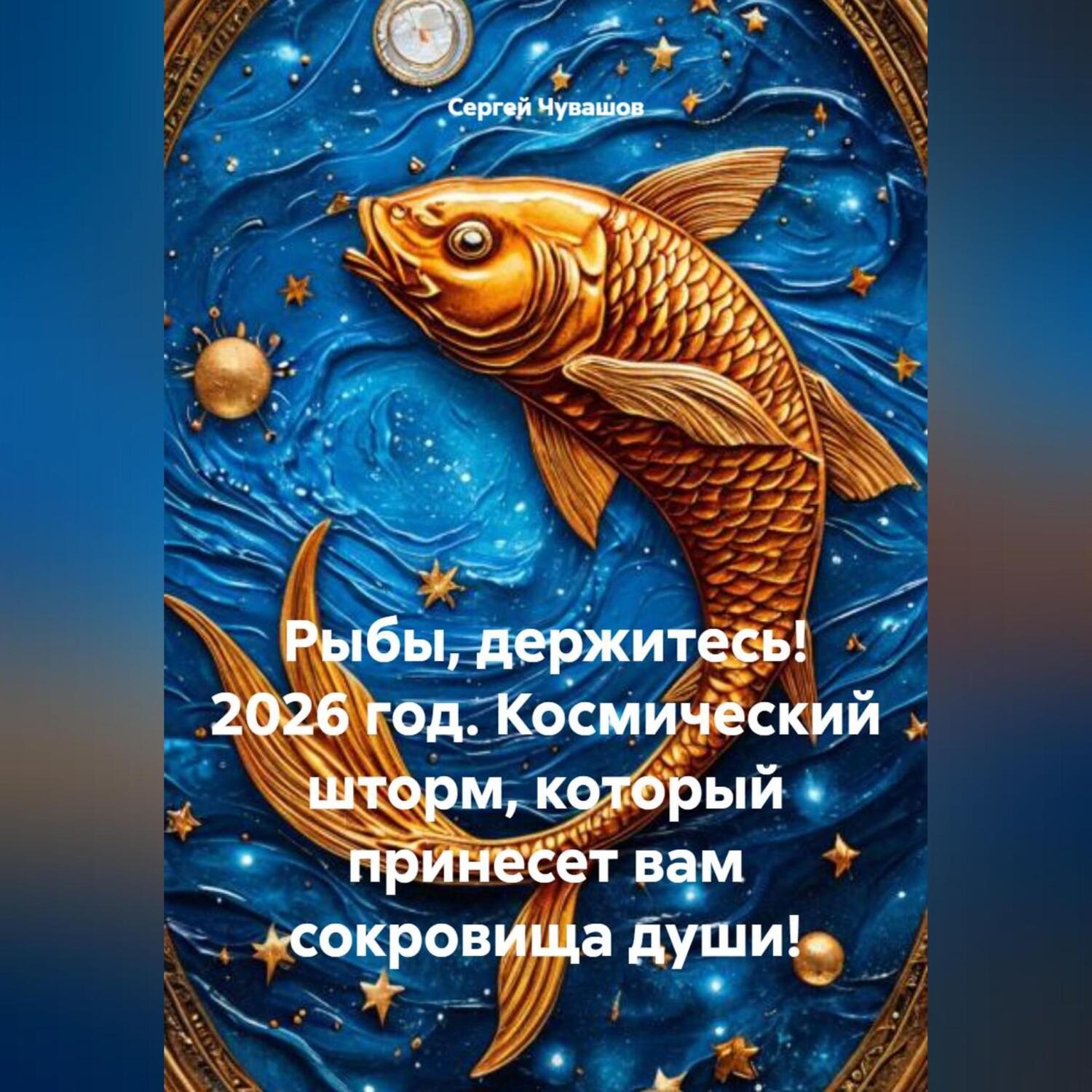 Обложка книги «Рыбы, держитесь! 2026 год. Космический шторм, который принесет вам сокровища души!»