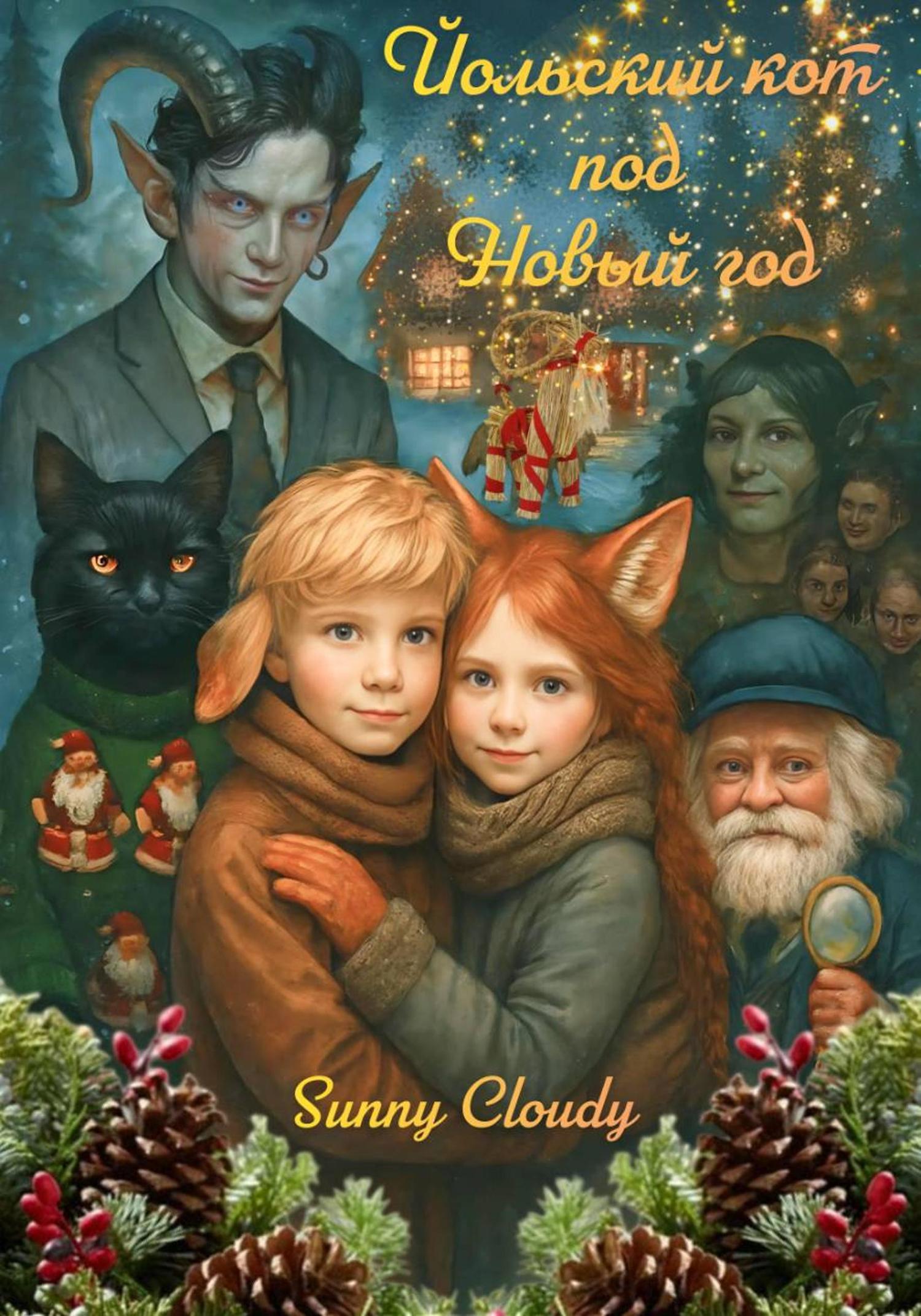 Обложка книги «Йольский кот под Новый год»