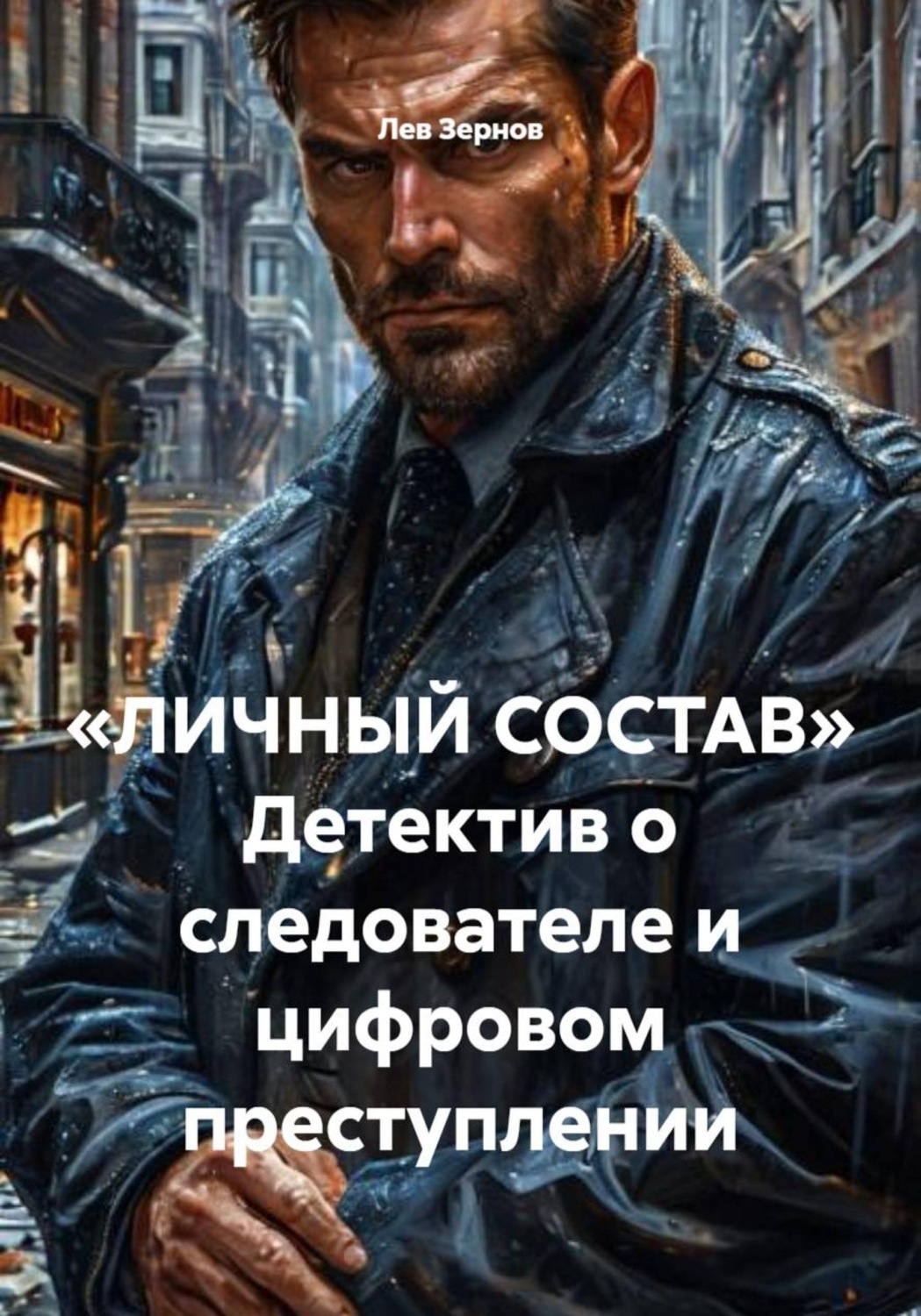 Обложка книги ««ЛИЧНЫЙ СОСТАВ» Детектив о следователе и цифровом преступлении»