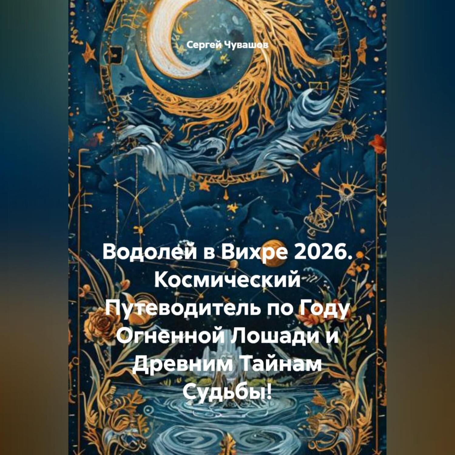 Обложка книги «Водолей в Вихре 2026. Космический Путеводитель по Году Огненной Лошади и Древним Тайнам Судьбы!»