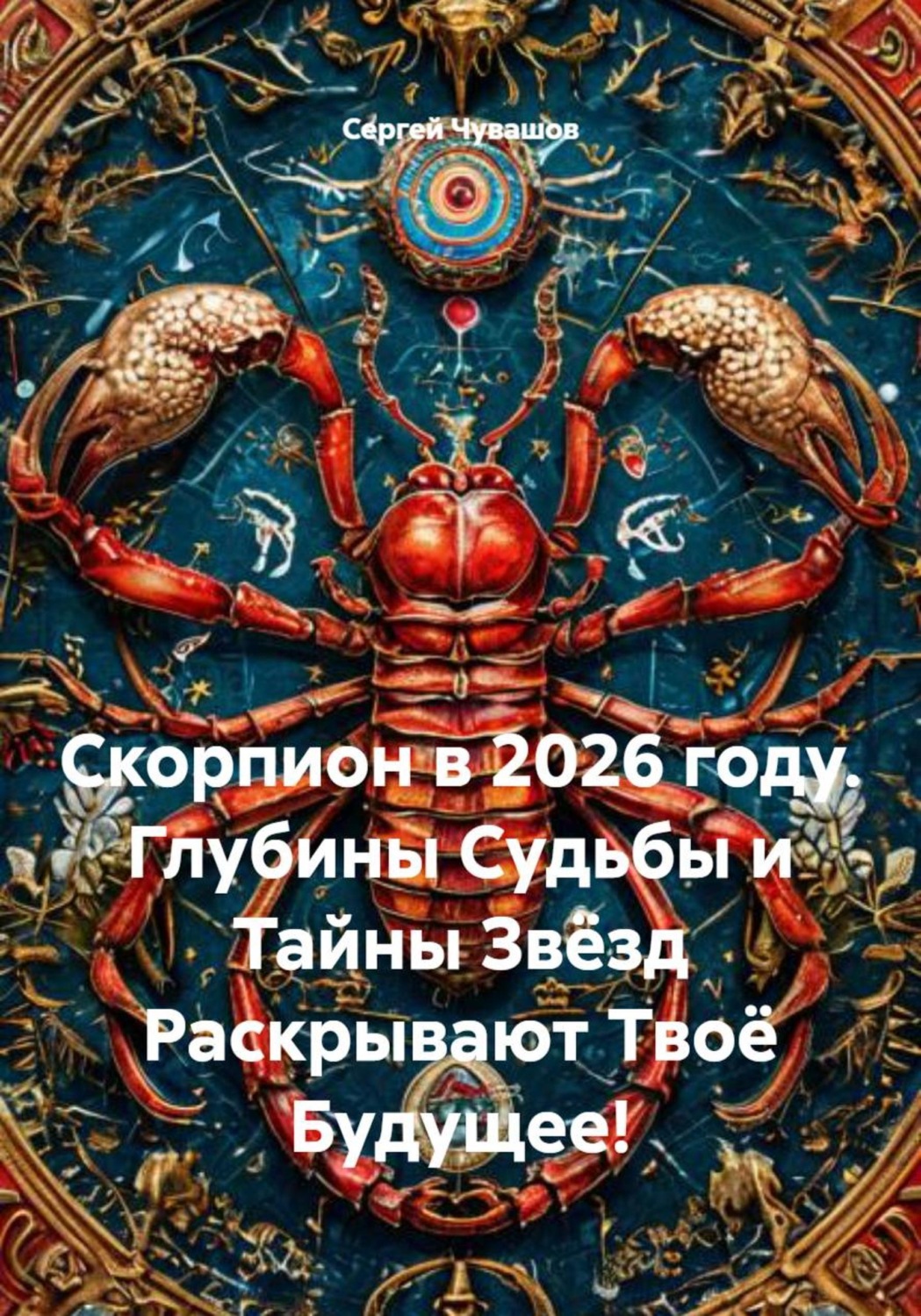 Обложка книги «Скорпион в 2026 году. Глубины Судьбы и Тайны Звёзд Раскрывают Твоё Будущее!»