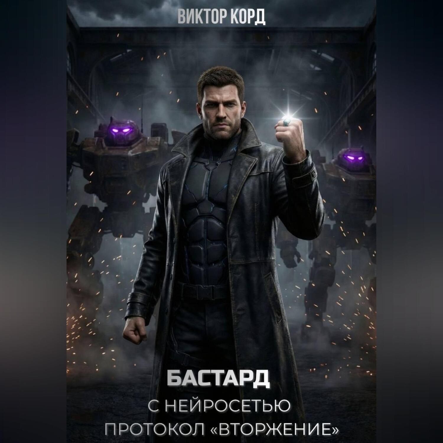 Обложка книги «Бастард с нейросетью: Протокол «Вторжение». Том 2»