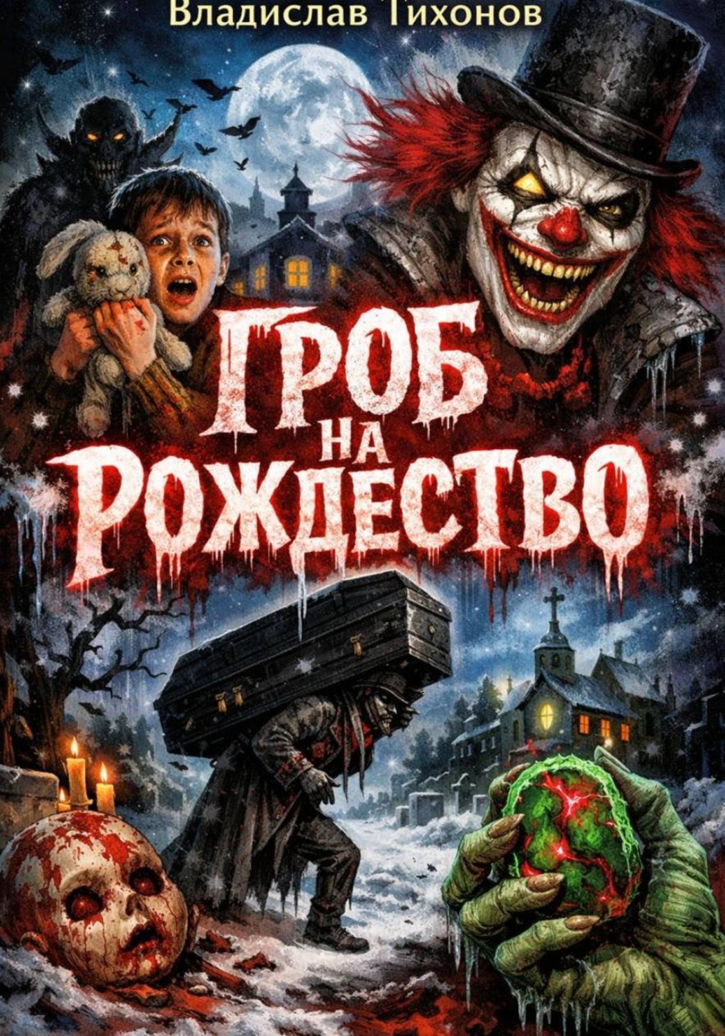 Обложка книги «Гроб на Рождество»