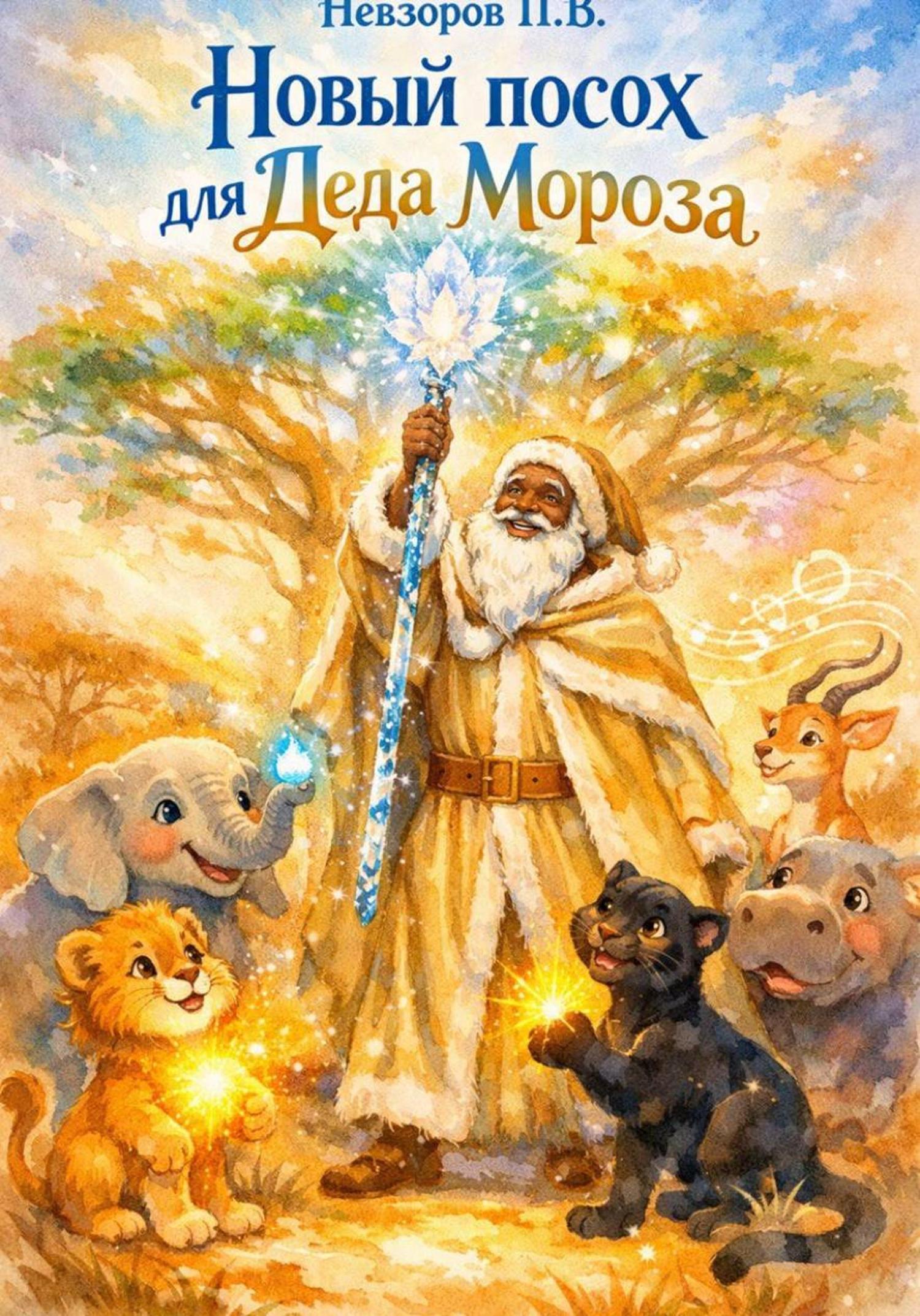 Обложка книги «Новый посох для Деда Мороза»
