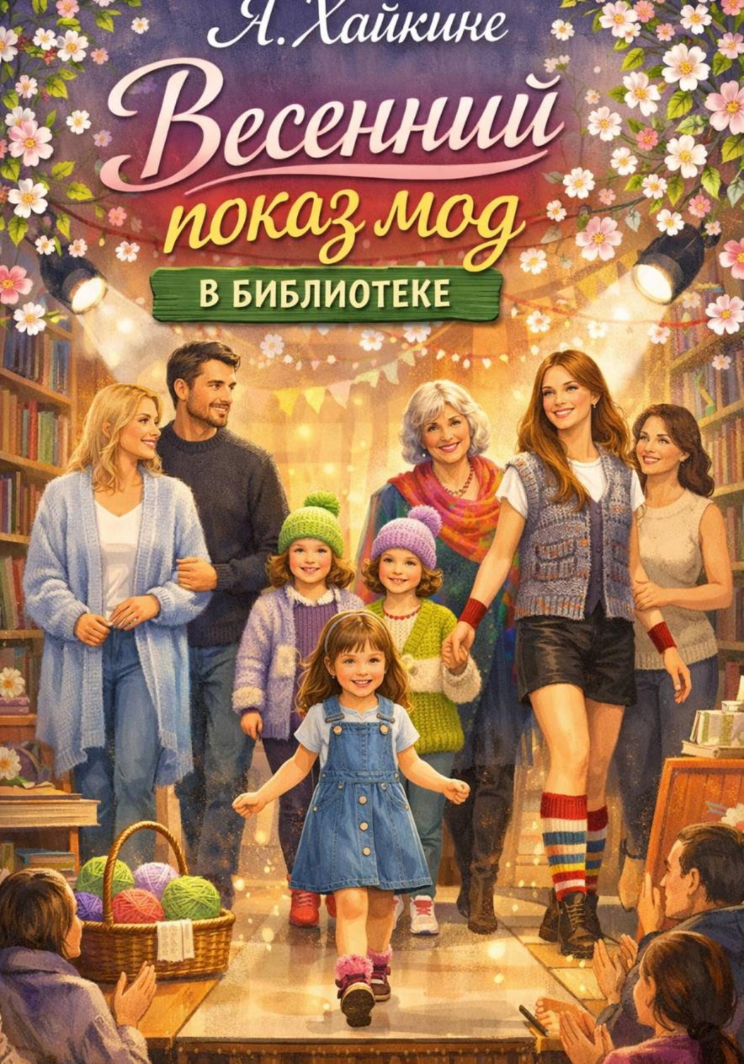 Обложка книги «Весенний показ мод в библиотеке»