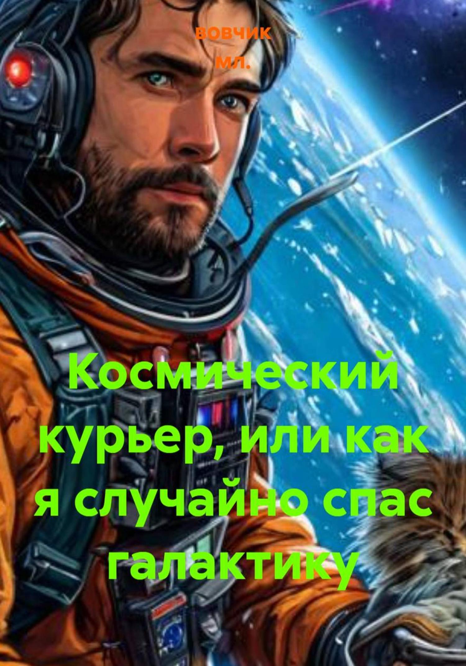 Обложка книги «Космический курьер, или как я случайно спас галактику»