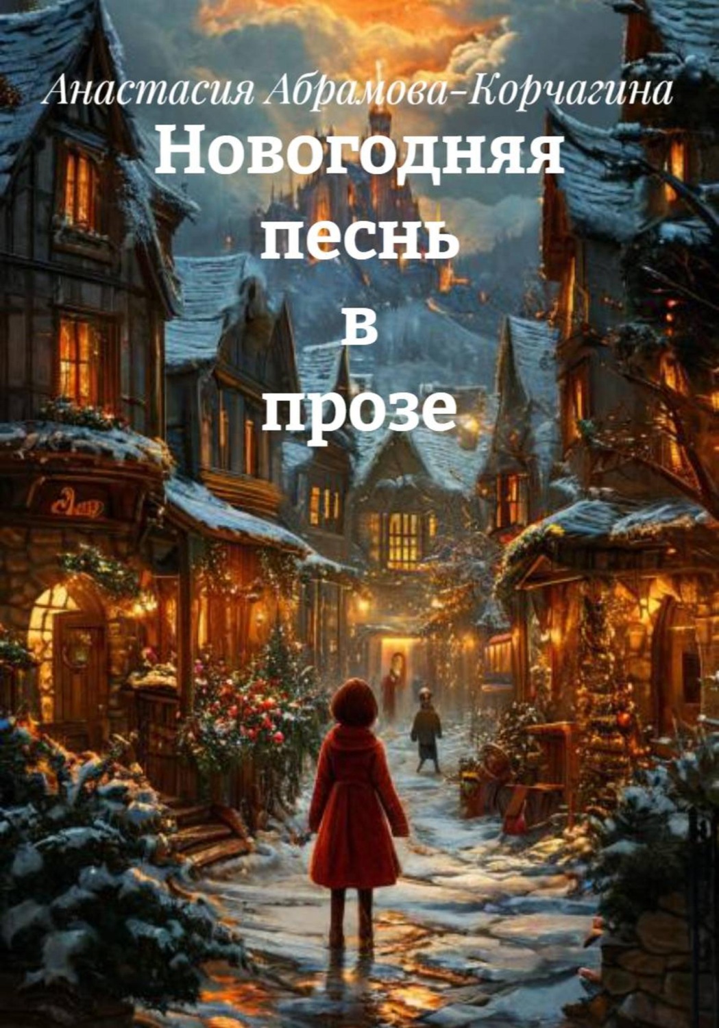 Обложка книги «Новогодняя песнь в прозе»