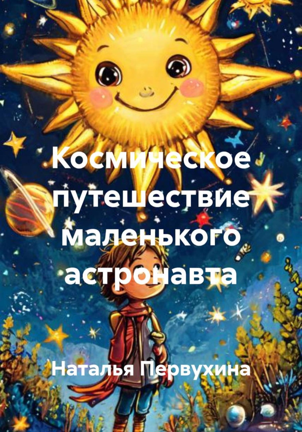 Обложка книги «Космическое путешествие маленького астронавта»