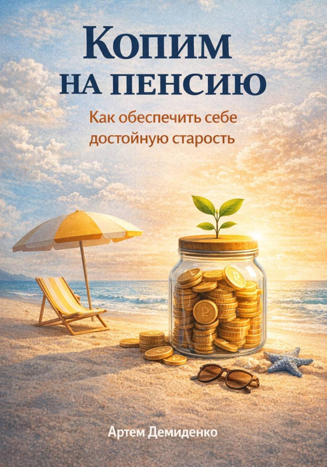 Обложка книги «Копим на пенсию: Как обеспечить себе достойную старость»