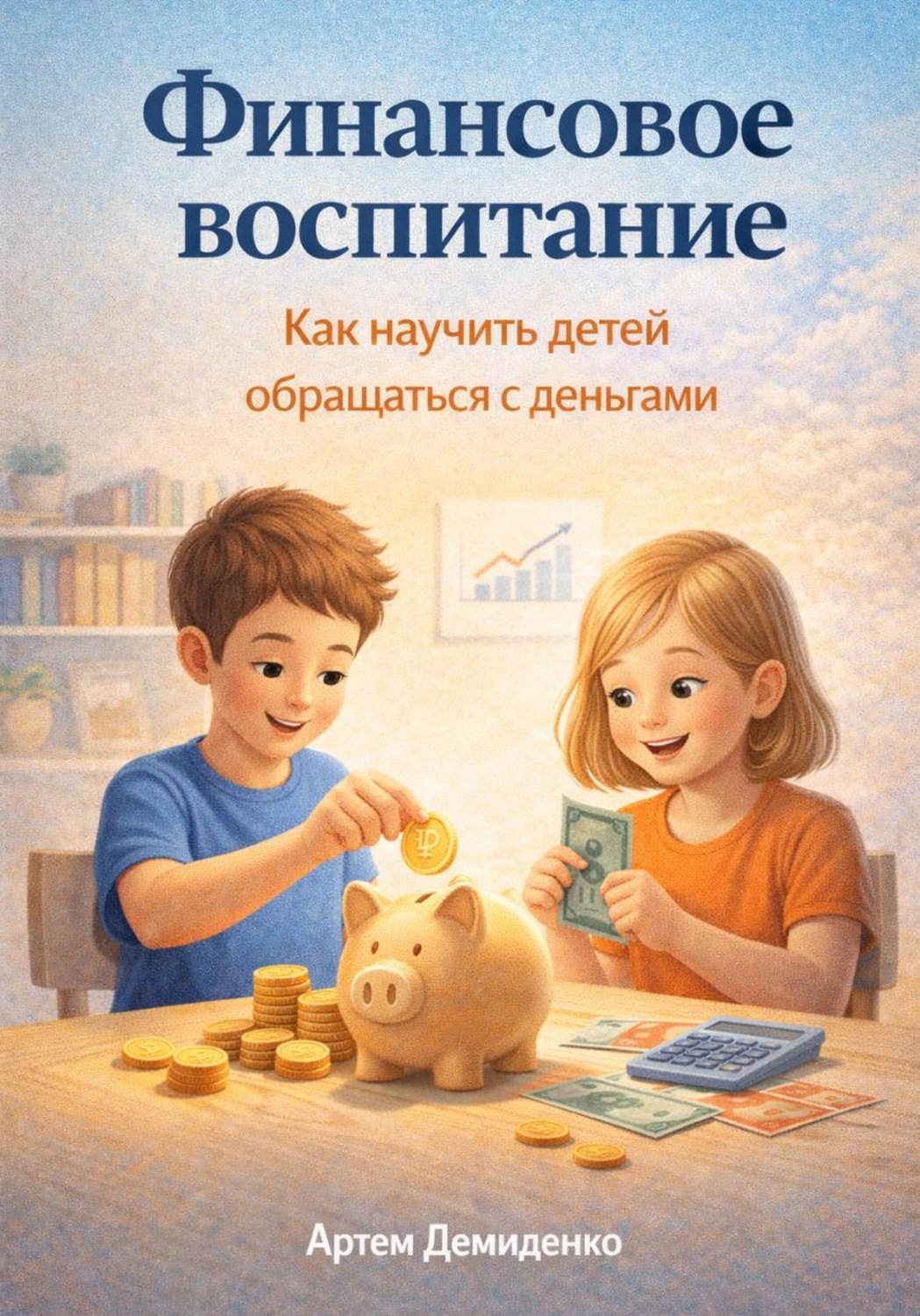 Обложка книги «Финансовое воспитание: Как научить детей обращаться с деньгами»