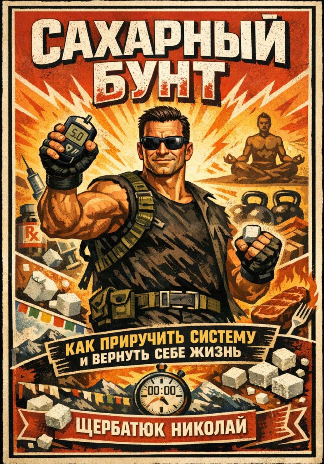 Обложка книги «Сахарный бунт: Как приручить систему и вернуть себе жизнь»