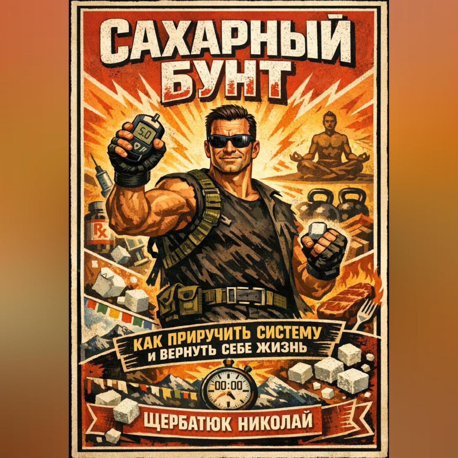 Обложка книги «Сахарный бунт: Как приручить систему и вернуть себе жизнь»