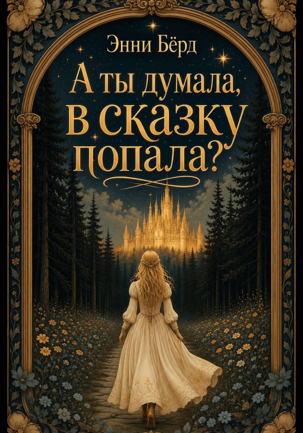 Обложка книги «А ты думала, в сказку попала?»