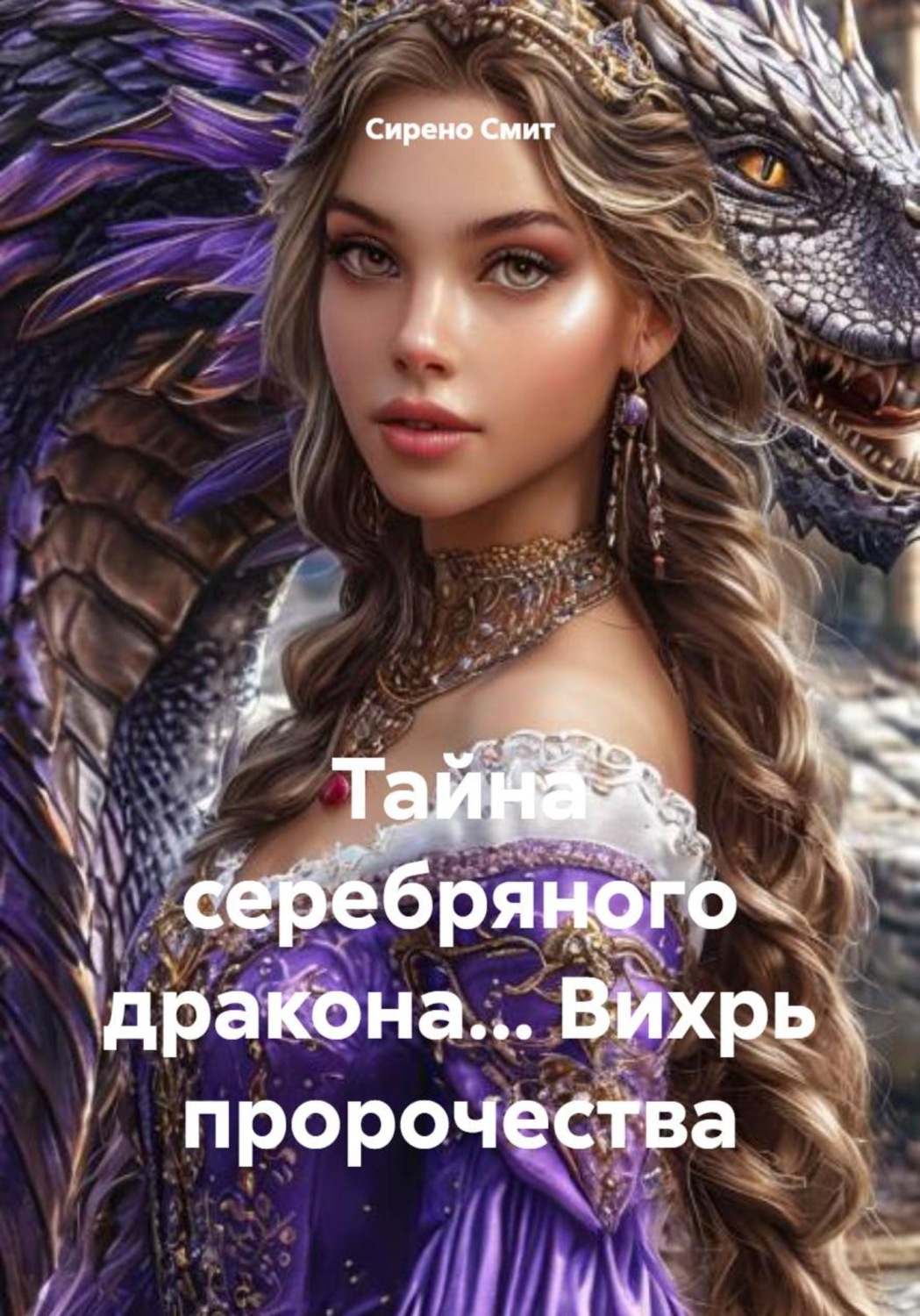 Обложка книги «Тайна серебряного дракона… Вихрь пророчества»