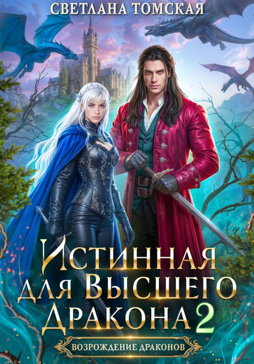 Обложка книги «Истинная для Высшего Дракона 2»