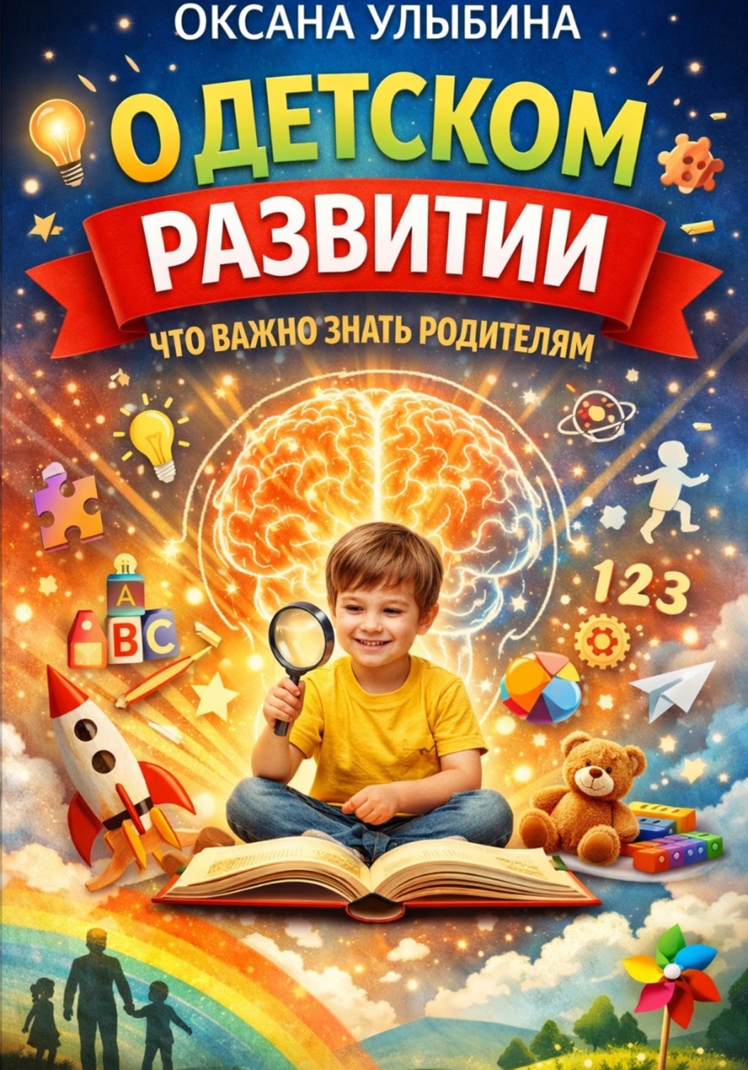 Обложка книги «О детском развитии. Что важно знать родителям»