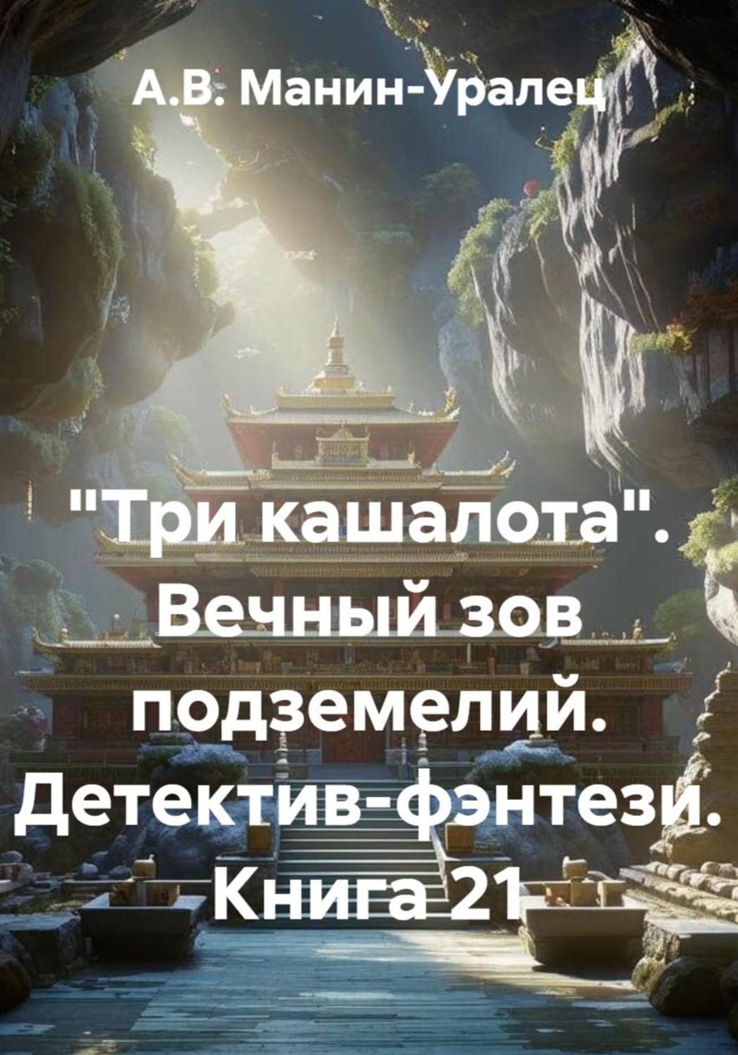 Обложка книги ««Три кашалота». Вечный зов подземелий. Детектив-фэнтези. Книга 21»