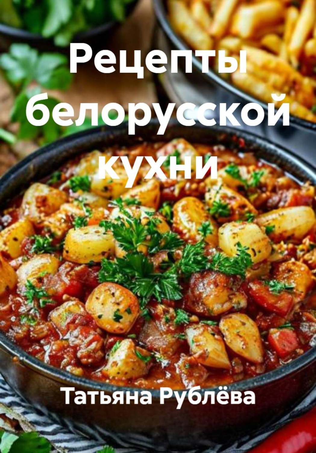 Обложка книги «Рецепты белорусской кухни»
