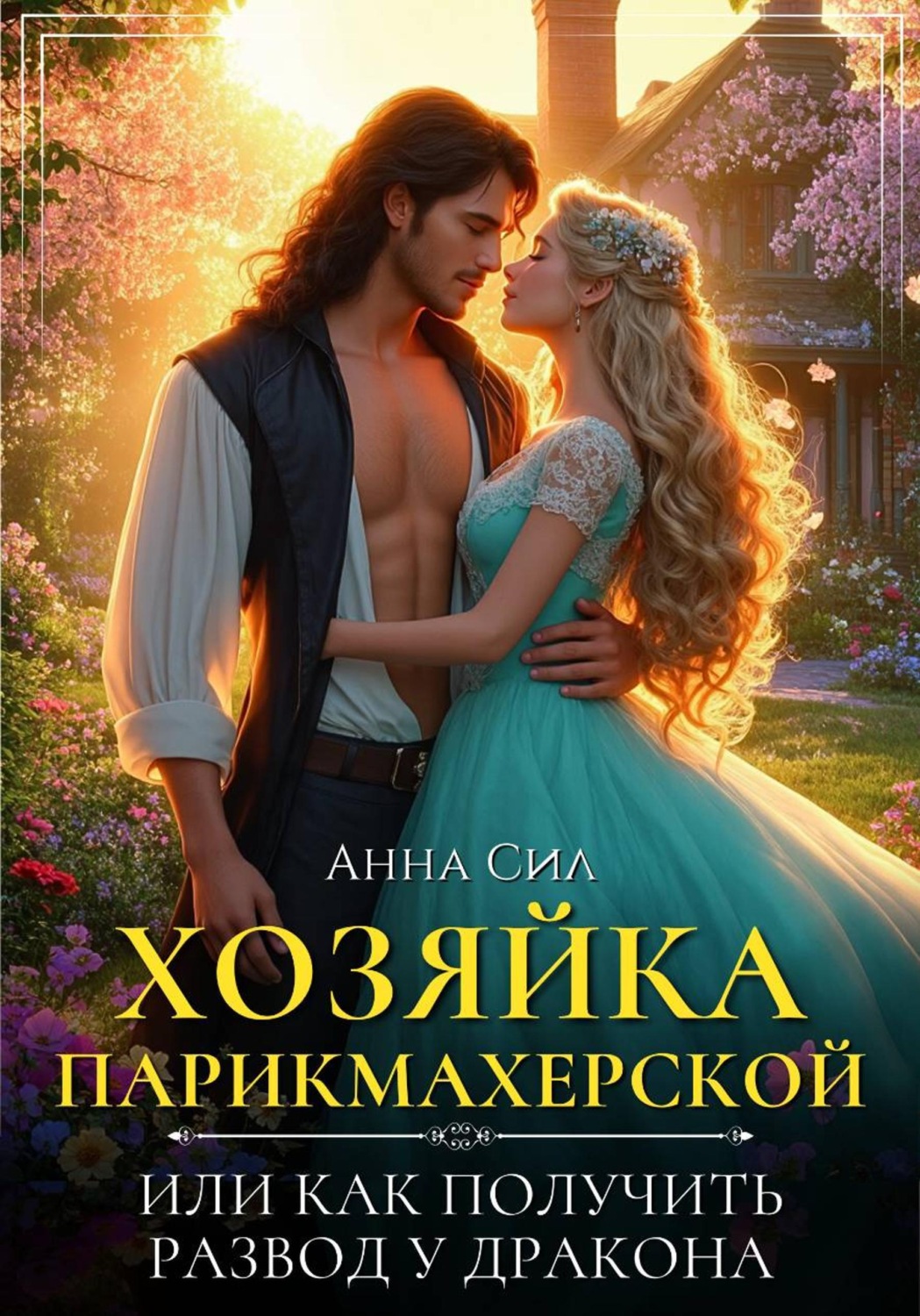 Обложка книги «Хозяйка парикмахерской или как получить развод у дракона»
