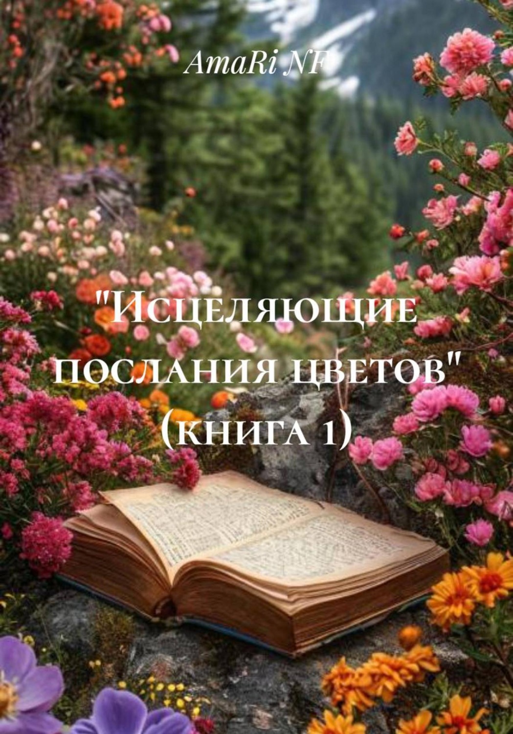 Обложка книги ««Исцеляющие послания цветов» (книга 1)»