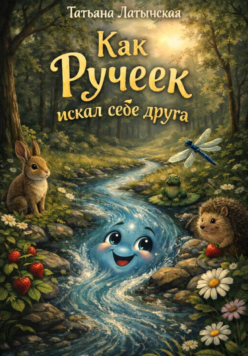 Обложка книги «Как Ручеек искал себе друга. Сказка»