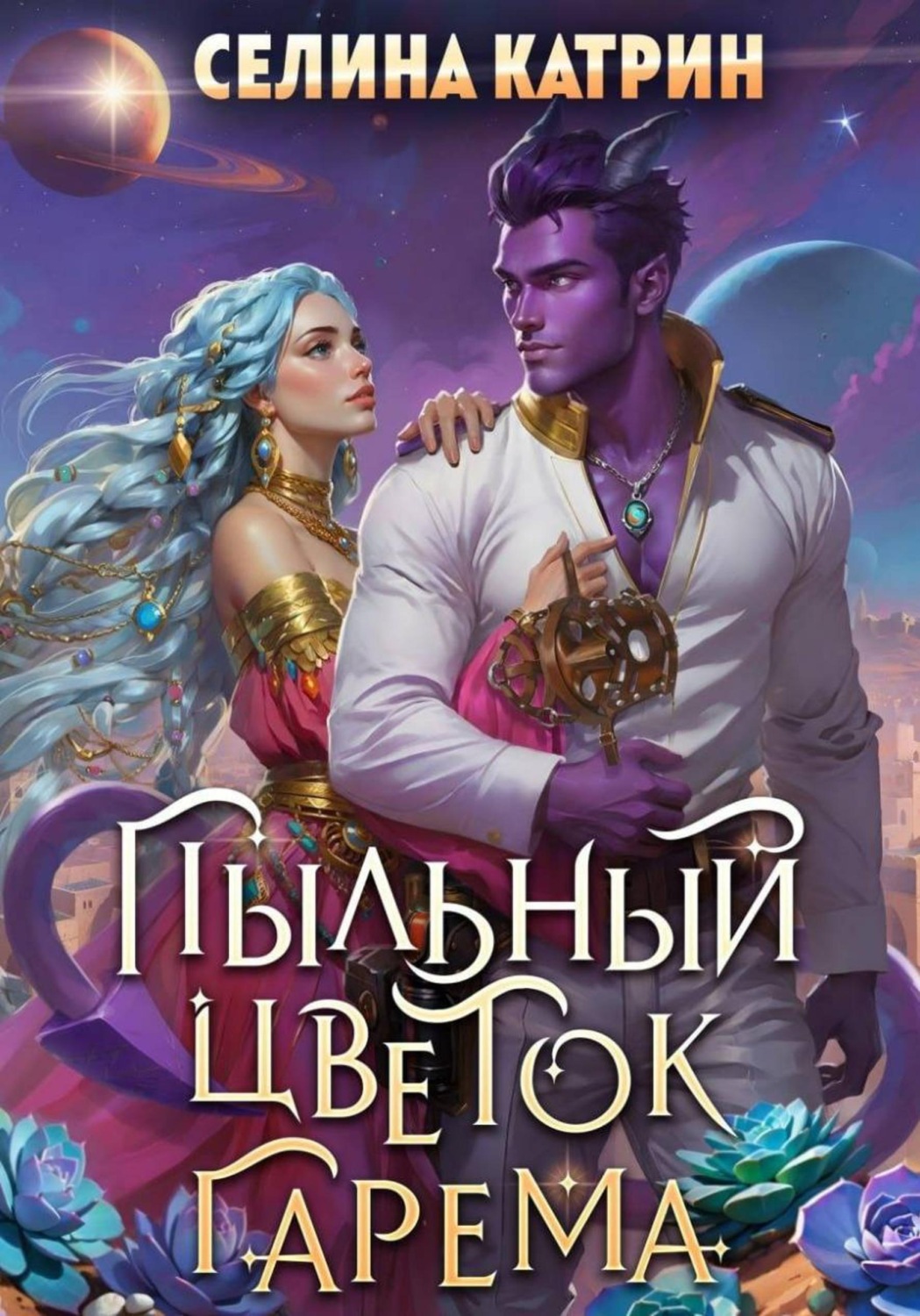 Обложка книги «Пыльный цветок гарема»